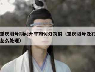 重庆限号期间开车如何处罚的（重庆限号处罚怎么处理）