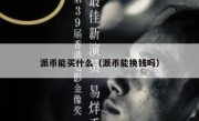派币能买什么（派币能换钱吗）