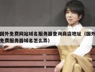 国外免费网站域名服务器查询商店地址（国外免费服务器域名怎么弄）