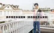 派币钱包安装视频（派币钱包怎么安装）