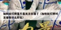 加粉丝灯牌是不是关注主播了（加粉丝灯牌对主播有什么好处）