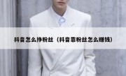 抖音怎么挣粉丝（抖音靠粉丝怎么赚钱）