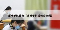 派币手机钱包（派币手机钱包安全吗）