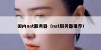 国内nat服务器（nat服务器推荐）