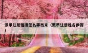 派币注册链接怎么弄出来（派币注册姓名步骤）