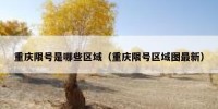 重庆限号是哪些区域（重庆限号区域图最新）