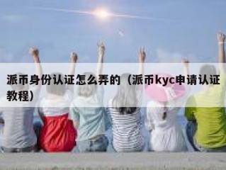 派币身份认证怎么弄的（派币kyc申请认证教程）