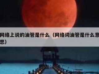 网络上说的油管是什么（网络词油管是什么意思）