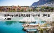 派币app注册登录流程是什么样的（派币登入流程）