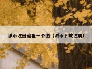 派币注册流程一个图（派币下载注册）