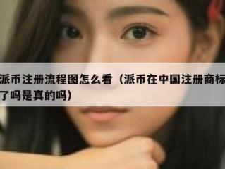 派币注册流程图怎么看（派币在中国注册商标了吗是真的吗）