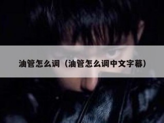 油管怎么调（油管怎么调中文字幕）