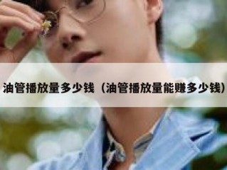 油管播放量多少钱（油管播放量能赚多少钱）