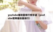 youtube播放量排行榜华语（youtube视频播放量排行）