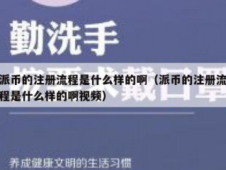 派币的注册流程是什么样的啊（派币的注册流程是什么样的啊视频）