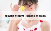 辅助低价发卡网VT（辅助低价发卡网群）