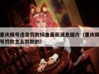 重庆限号违章罚款标准最新消息图片（重庆限号罚款怎么罚款的）