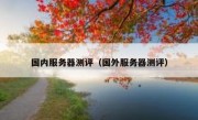 国内服务器测评（国外服务器测评）
