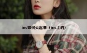 ins如何火起来（ins上的）