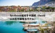 facebook相对于中国的（facebook在中国相当于什么）