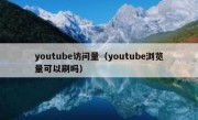 youtube访问量（youtube浏览量可以刷吗）