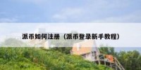 派币如何注册（派币登录新手教程）