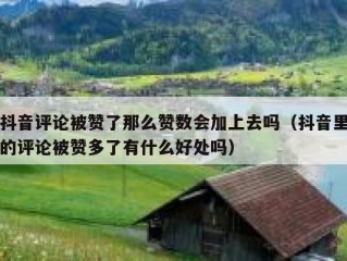 抖音评论被赞了那么赞数会加上去吗（抖音里的评论被赞多了有什么好处吗）