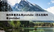 国内苹果怎么用youtube（怎么在国内看youtube）