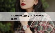 facebook怎么了（facebookmess）