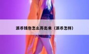 派币钱包怎么弄出来（派币怎样）