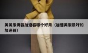 美国服务器加速器哪个好用（加速美服最好的加速器）