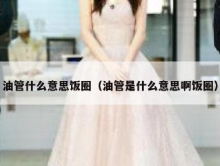 油管什么意思饭圈（油管是什么意思啊饭圈）