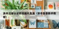 派币注册认证教程图片高清（派币登录新手教程）