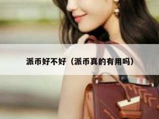 派币好不好（派币真的有用吗）