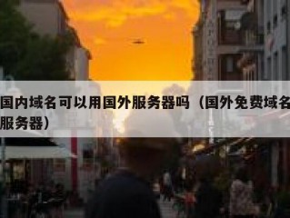 国内域名可以用国外服务器吗（国外免费域名服务器）