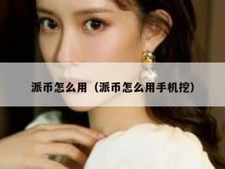 派币怎么用（派币怎么用手机挖）