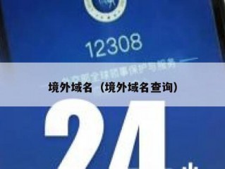 境外域名（境外域名查询）