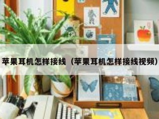 苹果耳机怎样接线（苹果耳机怎样接线视频）