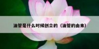 油管是什么时候创立的（油管的由来）