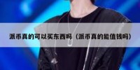 派币真的可以买东西吗（派币真的能值钱吗）