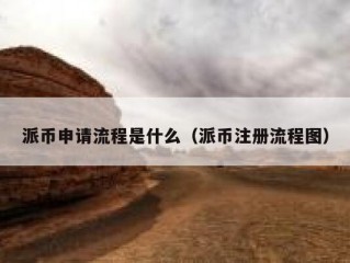 派币申请流程是什么（派币注册流程图）