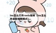 ins怎么打开reels视频（ins怎么开启短视频模式）