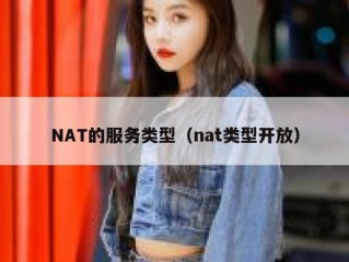 NAT的服务类型（nat类型开放）