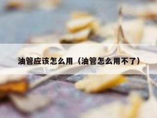 油管应该怎么用（油管怎么用不了）