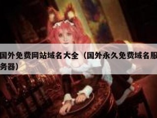 国外免费网站域名大全（国外永久免费域名服务器）