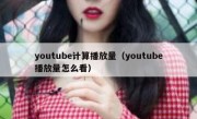 youtube计算播放量（youtube播放量怎么看）