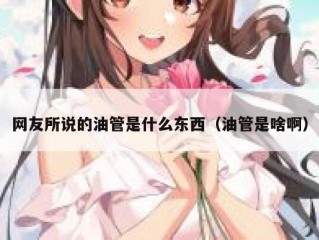 网友所说的油管是什么东西（油管是啥啊）