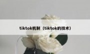 tiktok机制（tiktok的技术）