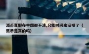 派币真假在中国都不清,只能时间来证明了（派币是真的吗）