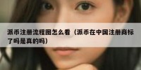 派币注册流程图怎么看（派币在中国注册商标了吗是真的吗）